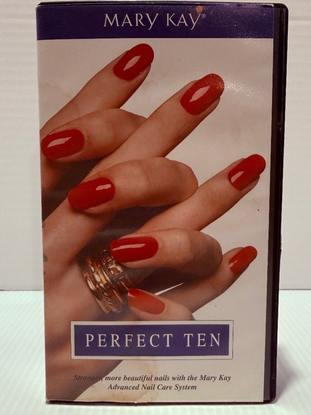 Mary Kay Perfect 10 Advanced Nail Care System Vhs Tape